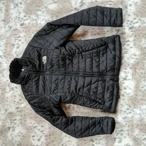 North Face 10/12 reversible Mossbud Swirl jacket